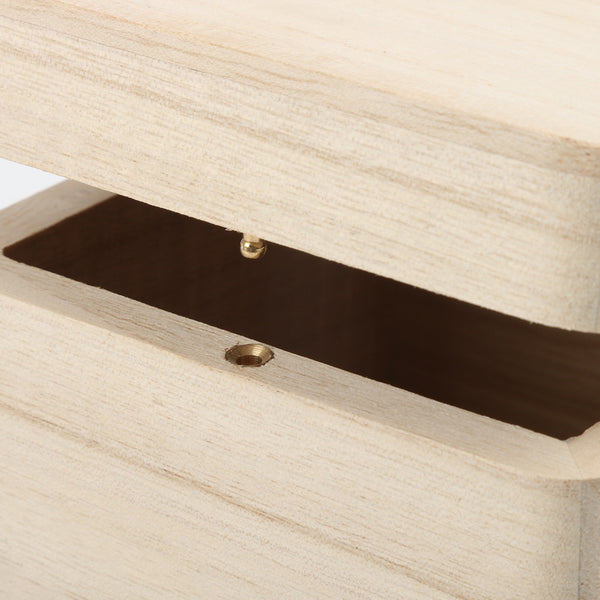 Storage Wood Box Case For Jewel Small Gadget Gift Memory Keepsake for necklace bracelet bangle earrings charms 5.8x9.5x9.5cm