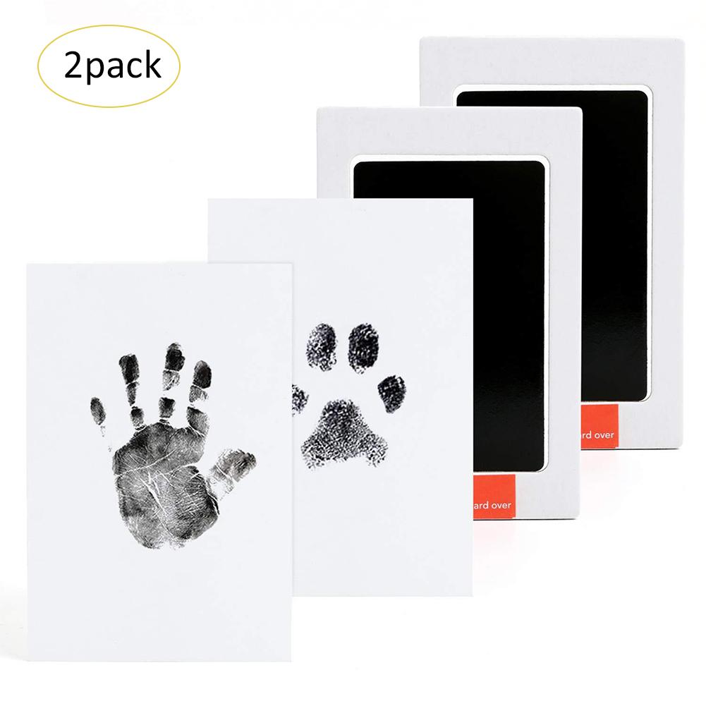 Baby Hand/Foot Print Photo Frame Pad Inkless Wipe Keepsake
