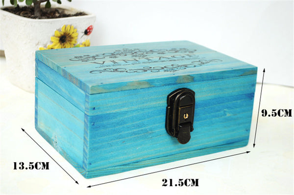 Wooden Keepsake Box Storage Box Desktop Storage Cabinet Cosmetic Organiser Makeup Jewellery Box
