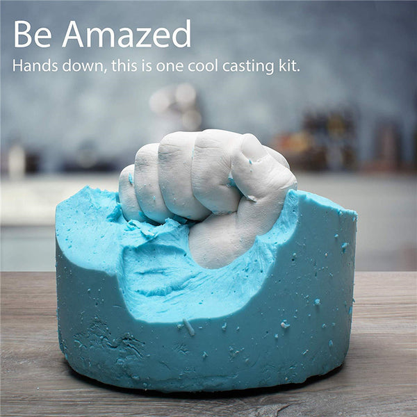 3D Baby Hand Print Foot Baby Casting Keepsake Kit Handprint Footprint Baby Growth Souvenirs Memorial
