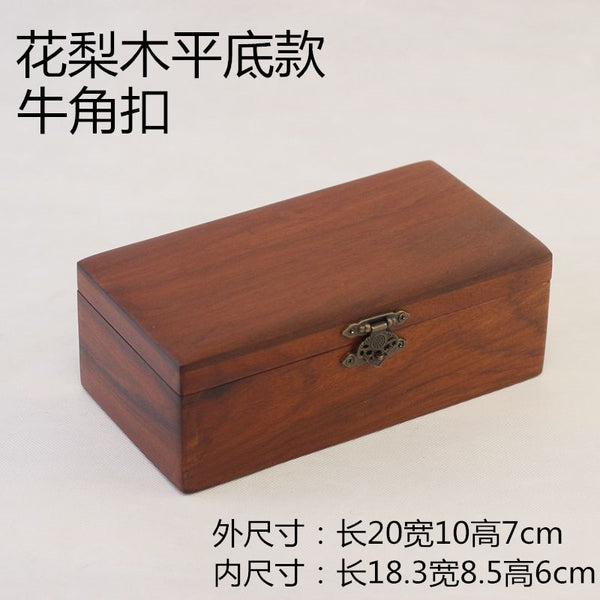 Rectangle Wooden Keepsake Box Storage Case Photos Jewellery Crafts Sundries Gift Box