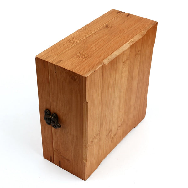 Wooden Keepsake Bamboo Box For Baby Wedding Child Anniversary Birthday Memory Storage