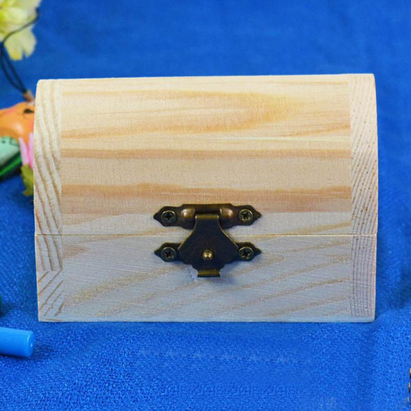 Wooden Box Container Jewellery Keepsake Chest Trinket Personalized Gift Home Ornaments Organizer Storage Arts Crafts Decorate Yourself