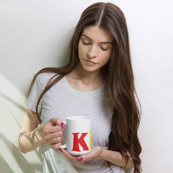 Be Kind Mug. To Keep You Smiling.  Colours Red, Yellow, Blue, Purple, Green